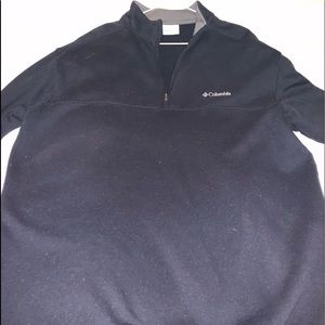 Columbia half zip sweatshirt